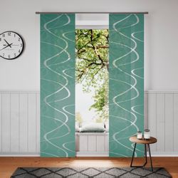 Neutex for you Schiebegardine "Pelotas" Klettband 1 Stk. tlg. inkl. Befesti günstig online kaufen