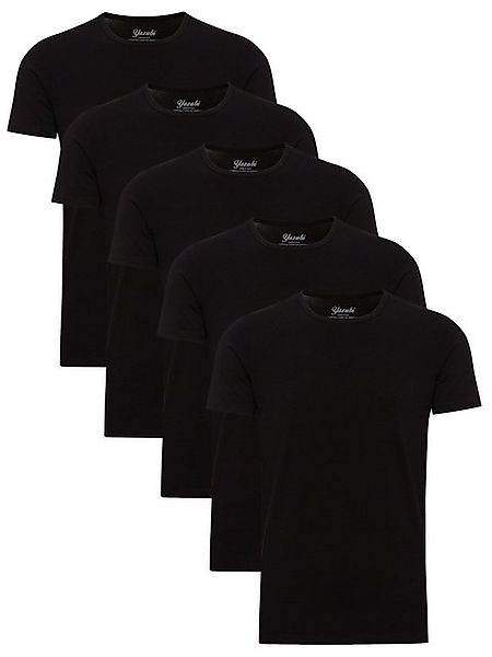 Yazubi T-Shirt 5-Pack Mythic Basic Tee Crew Neck (Set, 5er-Pack) modernes R günstig online kaufen