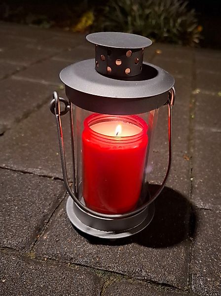 meytrade Kerzenlaterne Friedhofslaterne, Grablicht, Windlicht, Gartenlatern günstig online kaufen