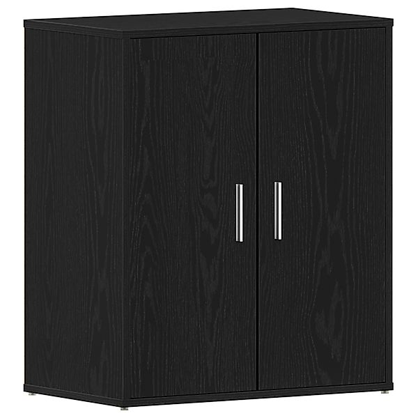 vidaXL Schuhschrank Schwarze Eiche 60 x 35 x 70 cm Holzwerkstoff 862682 günstig online kaufen