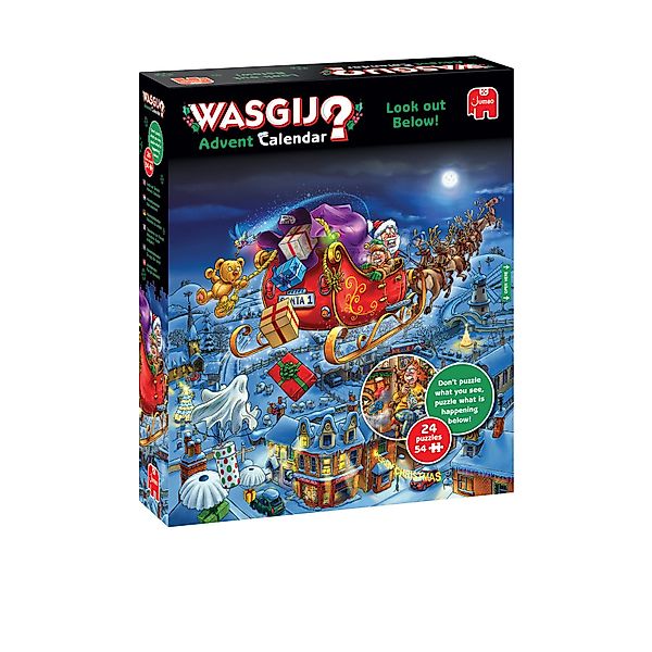 Jumbo Spiele Puzzle Wasgij? Adventskalender Vorsicht günstig online kaufen