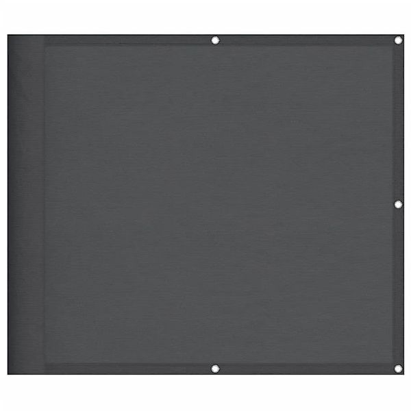 vidaXL Balkon-Sichtschutz Anthrazit 90x1000 cm 100 % Polyester-Oxford 40000 günstig online kaufen