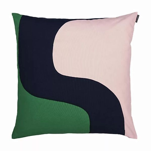 Kissenüberzug Seireeni textil grün / 50 x 50 cm - Marimekko - Grün günstig online kaufen