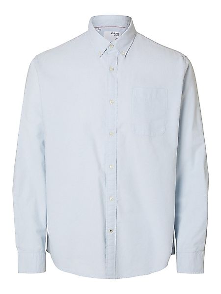 Selected Langarmhemd SLHREG-MAT OX LS SHIRT günstig online kaufen