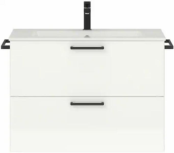 nobilia® Waschtisch-Set »Tolvina« vormontiert, mit Soft-Close, 1 Stk. tlg. günstig online kaufen