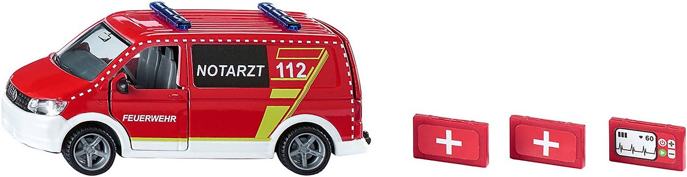 Siku Spielzeug-Auto SIKU Super, VW T6 Notarztwagen (2116) günstig online kaufen