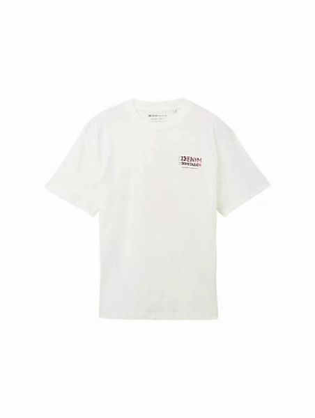 TOM TAILOR Denim T-Shirt relaxed photoprinted t-shirt günstig online kaufen