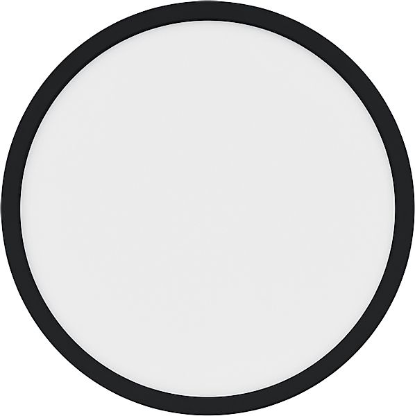 LED-Deckenleuchte Oja 29 IP54 3.000/4.000K schwarz günstig online kaufen