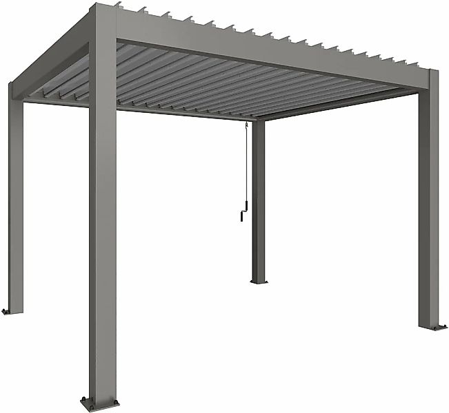 Biohort Pergola "3,5 x 3", stilvoller Schattenspender für mehr Komfort im F günstig online kaufen
