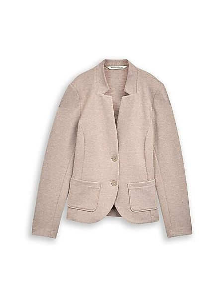 TOM TAILOR Blusenblazer strukturiert Schmaler Schnitt mit eleganter Silhoue günstig online kaufen