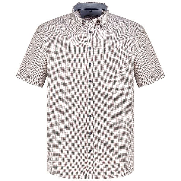 CASA MODA Freizeithemd mit Allover-Print Farbe rot Größe: 3XL günstig online kaufen