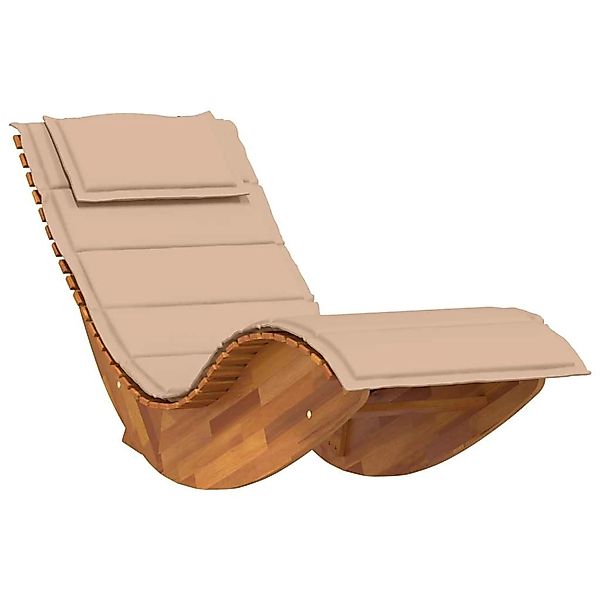 vidaXL Schaukelliege mit Auflage Massivholz Akazie 4103884 günstig online kaufen