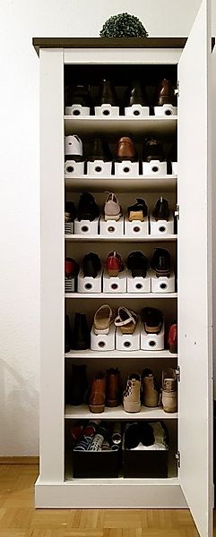 Maximex Schuhstapler 4er, Schuhhalter, 50 % mehr Platz im Schuhschrank, Kun günstig online kaufen