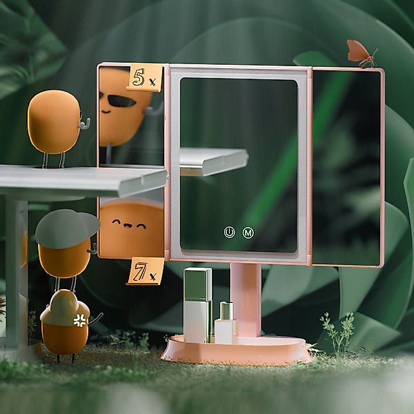 EMKE Kosmetikspiegel 4 in 1 Kosmetikspiegel günstig online kaufen