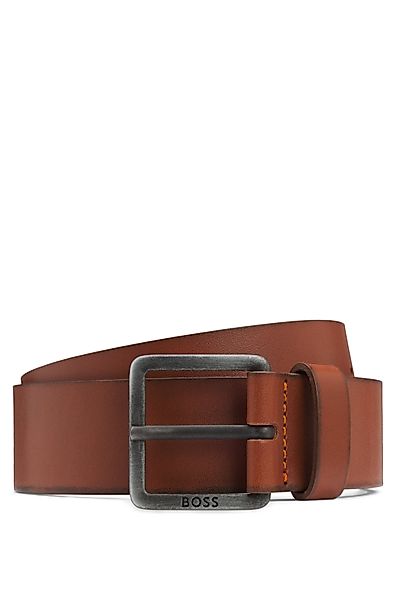 BOSS Ledergürtel Jeeko_Sz40 mit matter Schließe günstig online kaufen