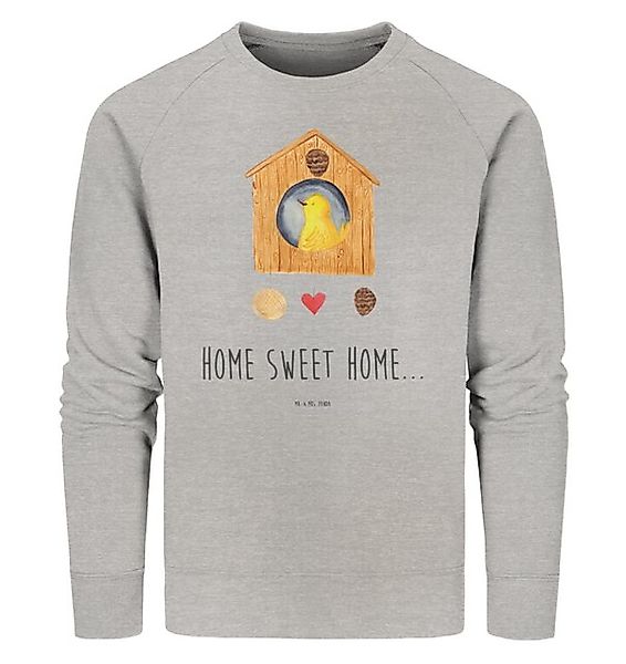 Mr. & Mrs. Panda Longpullover Vogelhaus Home Größe XXL - Heather Grey - Ges günstig online kaufen