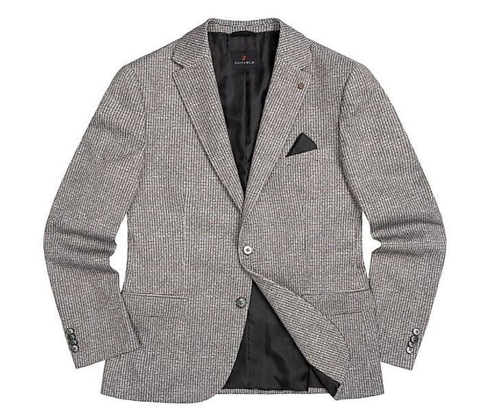 ZUITABLE Jerseysakko – Slim Fit Herrenanzugjacke mit großem Überkaro günstig online kaufen