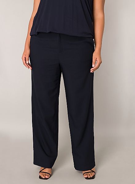 Base Level Curvy Stoffhose mit Schlag günstig online kaufen