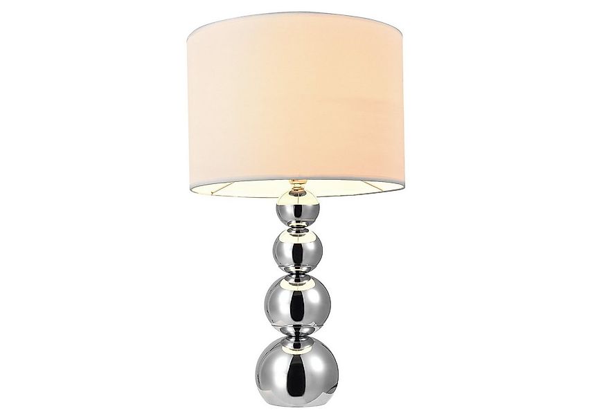 lux.pro Tischleuchte, ohne Leuchtmittel, »Snow« - Weiß - Höhe 43cm - 1x E14 günstig online kaufen