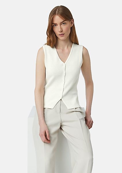 comma casual identity Strickjacke Slim-Fit-Strickweste aus günstig online kaufen