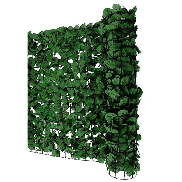 PROREGAL Balkonsichtschutz 150x500x1cm Zaun Blatt Dunkel günstig online kaufen