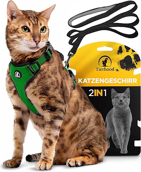 Tierhood Geschirr Katzengeschirr mit Halsklipp - günstig online kaufen