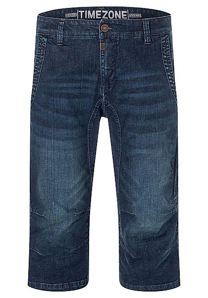 TIMEZONE Jeansshorts Jeans mit geradem Bein und Kontrast Nähten Regular Con günstig online kaufen