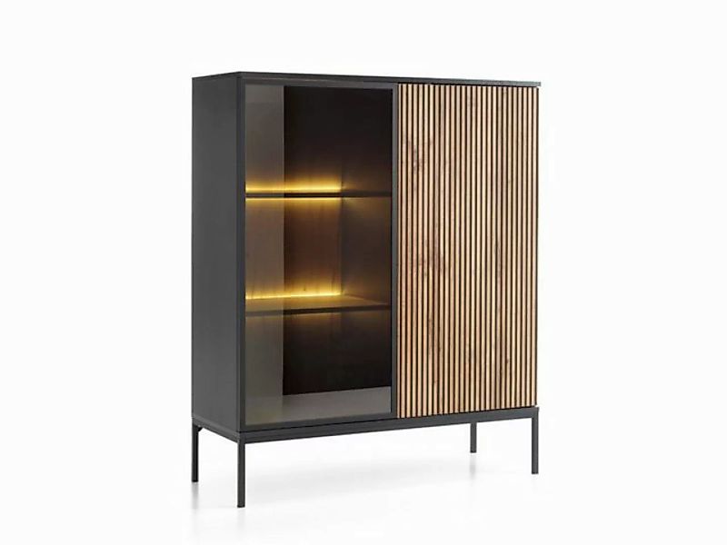 Luxusbetten24 Vitrine Designer Vitrine Nayra inklusive LED-Beleuchtung günstig online kaufen