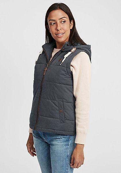 OXMO Steppweste OXLew Weste mit abnehmbarer Kapuze günstig online kaufen