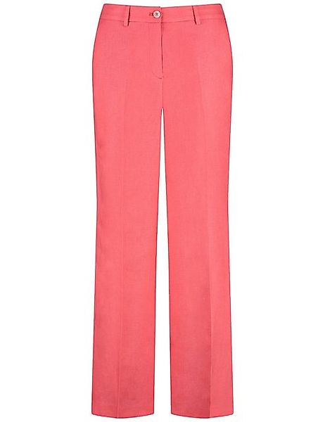 GERRY WEBER 5-Pocket-Hose Elegante Leinenhose mit Bügelfalten günstig online kaufen