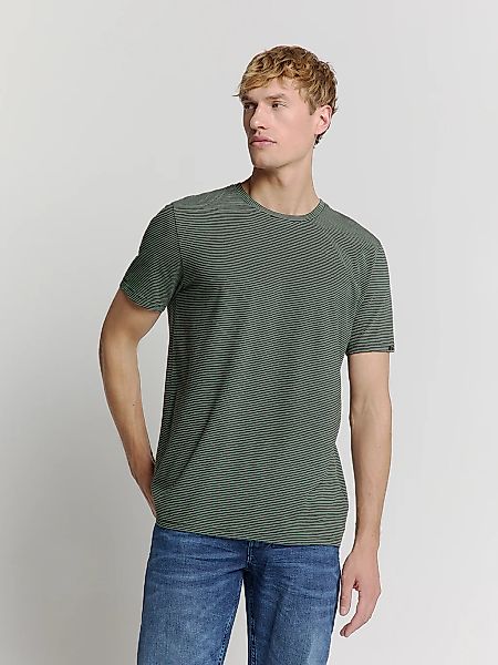 NO EXCESS T-Shirt "No Excess Gestreiftes Crewneck t-shirt" günstig online kaufen