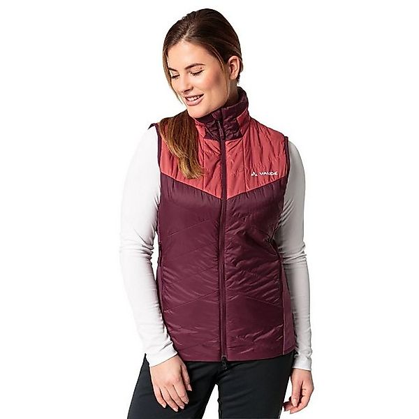 VAUDE Allwetterjacke Sesvenna Vest, rot günstig online kaufen