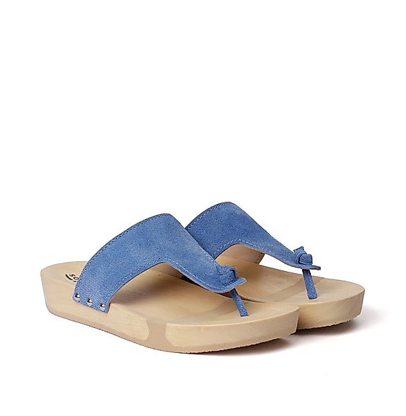 Softclox LOLA Jeanslook blau (natur) Pantolette günstig online kaufen