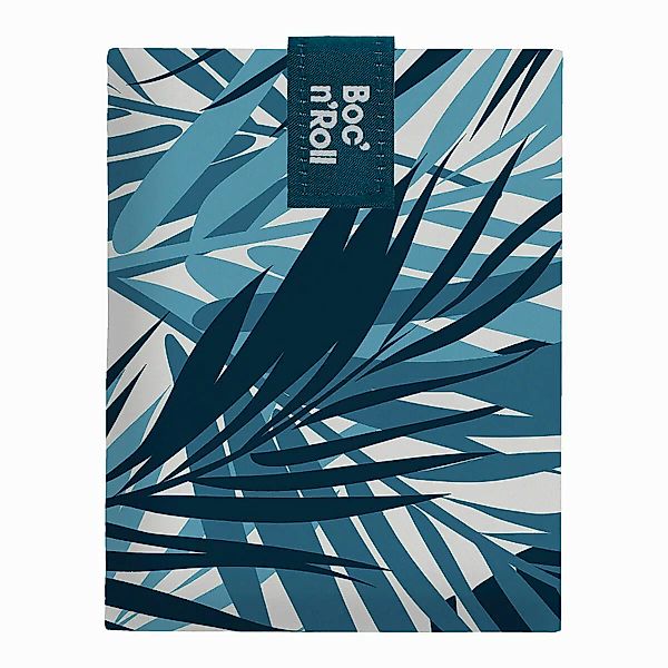 Brotzeitdose Roll'eat Boc'n'roll Essential Jungle Blau (11 X 15 Cm) günstig online kaufen