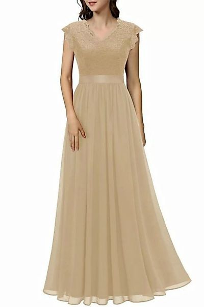 JDMGZSR Abendkleid Einfarbiges, sexy, elegantes, langes Kleid mit Gummiband günstig online kaufen