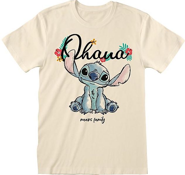 Lilo & Stitch T-Shirt Ohana Means Family T-Shirt günstig online kaufen