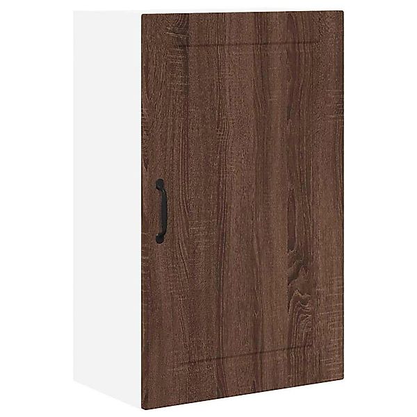 vidaXL Küchenwandschrank mit Regal Braun Eichen-Optik 50 x 31 x 80 cm 88539 günstig online kaufen