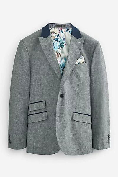 Next Sakko Blazer aus Leinengemisch - Slim Fit (1-tlg) günstig online kaufen