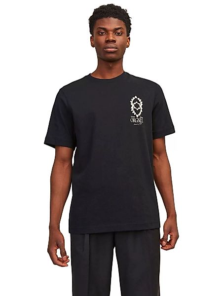 Jack & Jones Herren Rundhals T-Shirt JORNOTO GRAPHIC CHEST - Relaxed Fit günstig online kaufen