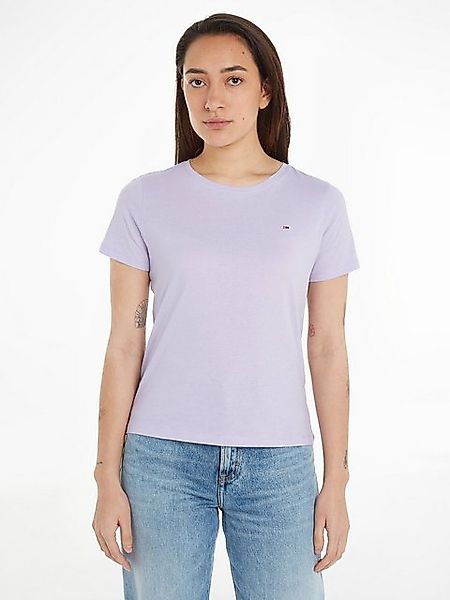 Tommy Jeans T-Shirt Soft Jersey T Shirt aus weicher Jersey Qualität Rundhal günstig online kaufen