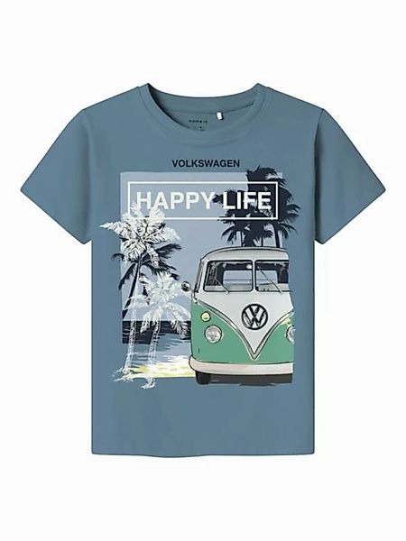 Name It T-Shirt NKMFATTIZ VW NREG SS TOP BOX SKY günstig online kaufen