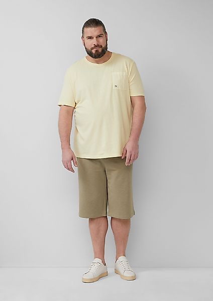 s.Oliver Bermudas Detroit: Sweat-Bermuda mit Flammgarnstruktur günstig online kaufen
