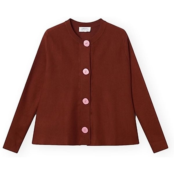 Compania Fantastica  Strickjacken COMPAÑIA FANTÁSTICA Cardigan 10223 - Brow günstig online kaufen