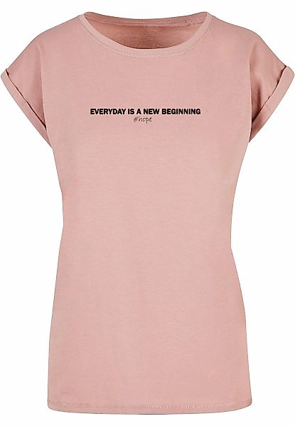 Merchcode T-Shirt "Merchcode Damen Ladies Hope Extended Shoulder Tee", (1 t günstig online kaufen