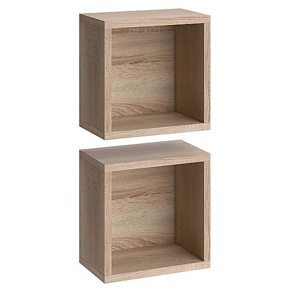 Vicco Badschrank Senyo Sonoma 25 x 25 cm 2er Set günstig online kaufen