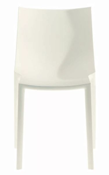 Stapelbarer Stuhl Bo plastikmaterial weiß - Driade - Weiß günstig online kaufen