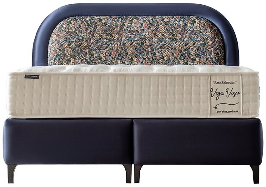 Villa Möbel Boxspringbett Vega (Bettset, Bettset), XXL-Bettkasten mit Gasdr günstig online kaufen