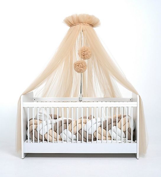 Baby Fancyroom Betthimmel Tüll Betthimmel für Babybett Babywiege Beistellbe günstig online kaufen