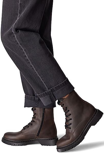Tamaris Winterboots, Blockabsatz, Schnürboots, Winterstiefelette, T-Logo günstig online kaufen