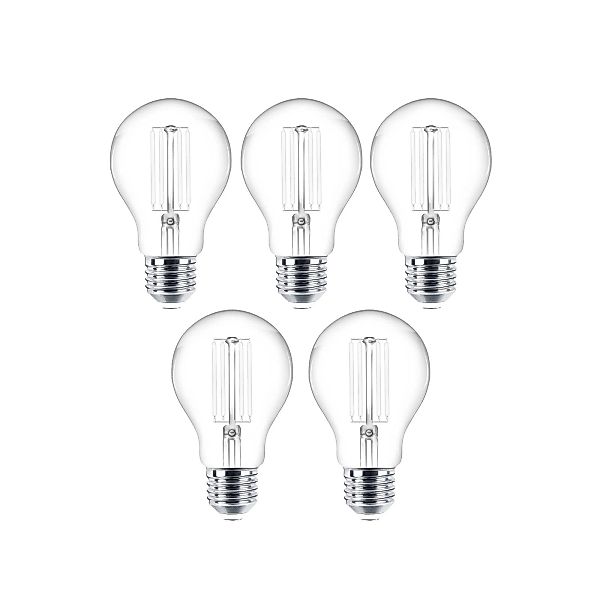 LED-Leuchtmittel Filament E27 klar 7W 2700K 806lm 5er-Set günstig online kaufen